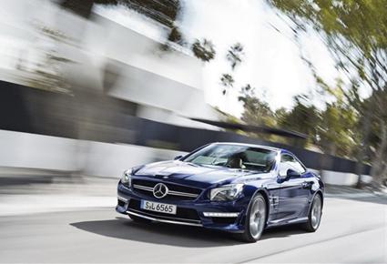 مرسيدس تكشف عن سيارة 2013 SL65 AMG V12 ROADSTER